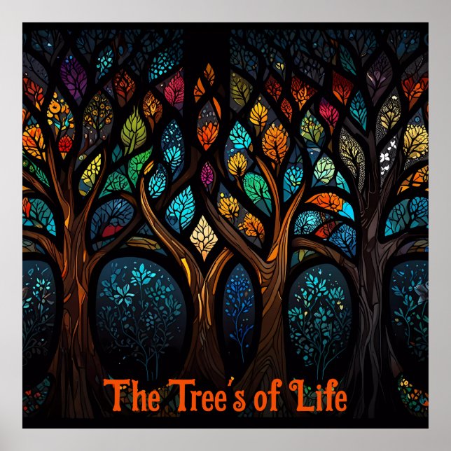 Poster L'arbre de vie (Devant)