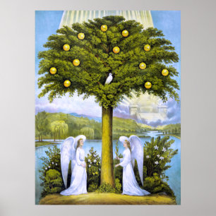Poster L'arbre de vie, c.1892