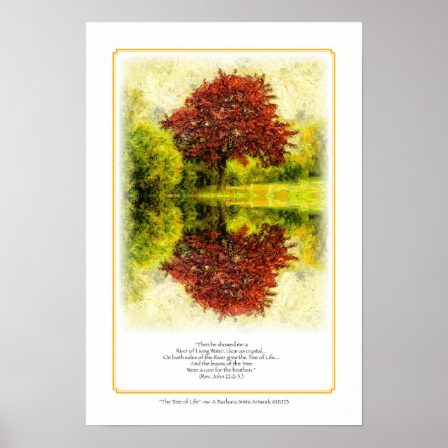 Poster L'arbre de vie Taille 13x19 (Devant)