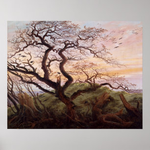 Poster L'arbre des corneilles, 1822