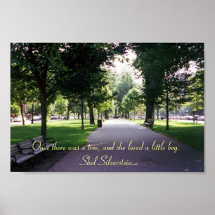 Poster L'arbre donnant