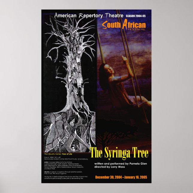 POSTER L'ARBRE SYRINGA (Devant)