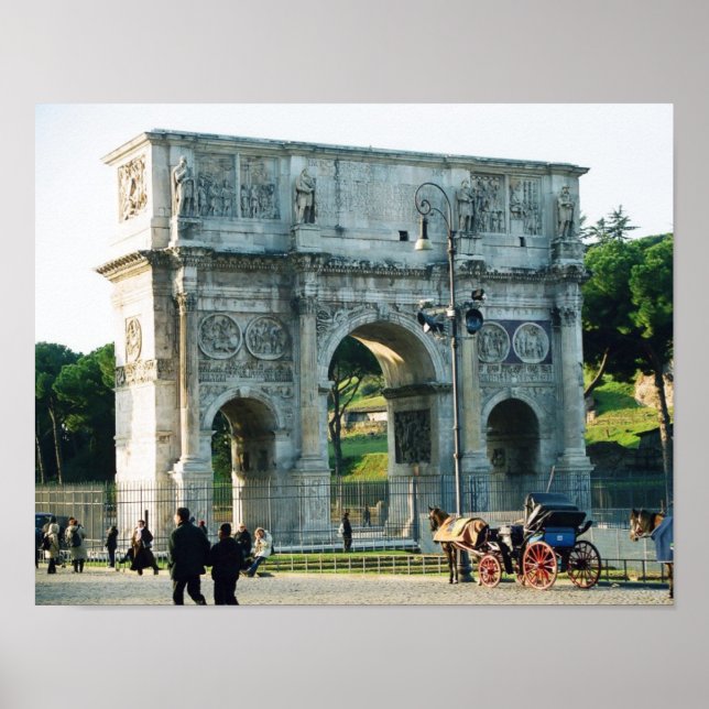 Poster "L'Arc de Constantin" (Devant)