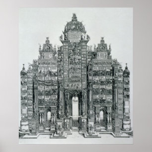 Poster L'arc triomphal