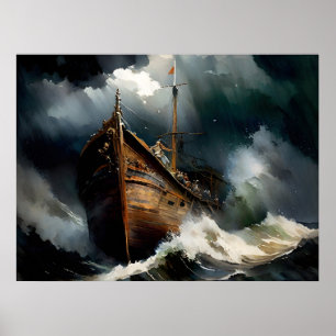 Poster L'Arche de Noé survit à la tempête