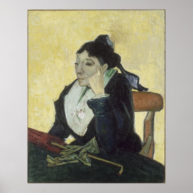 Poster L'Arlesienne : Madame Ginoux de Vincent Van Gogh (Devant)