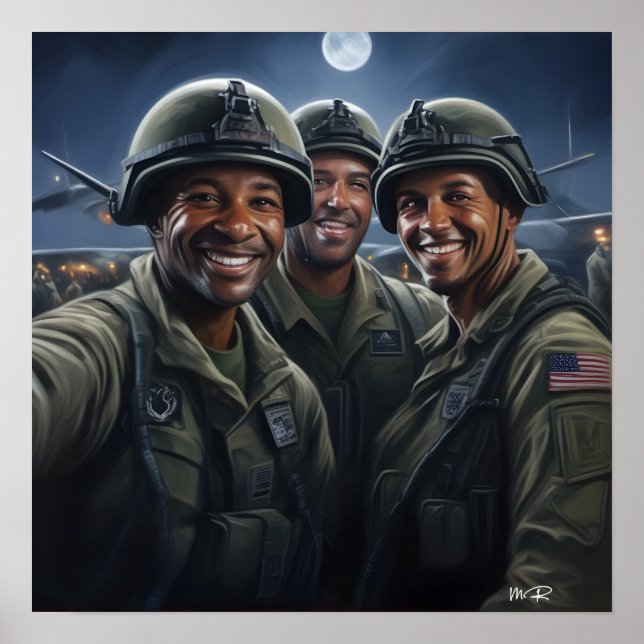 Poster L'armée américaine pour la fête des vétérans 2023 (Devant)