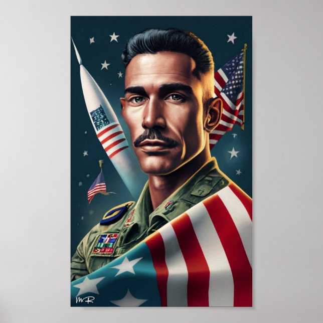 Poster L'armée américaine pour la fête des vétérans 2023 (Devant)
