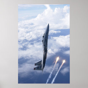 Poster L'Armée de l'Air F-15 Eagle