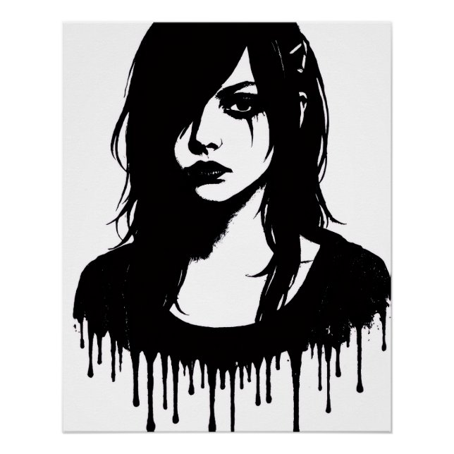 Poster Larmes d'Encre (Devant)