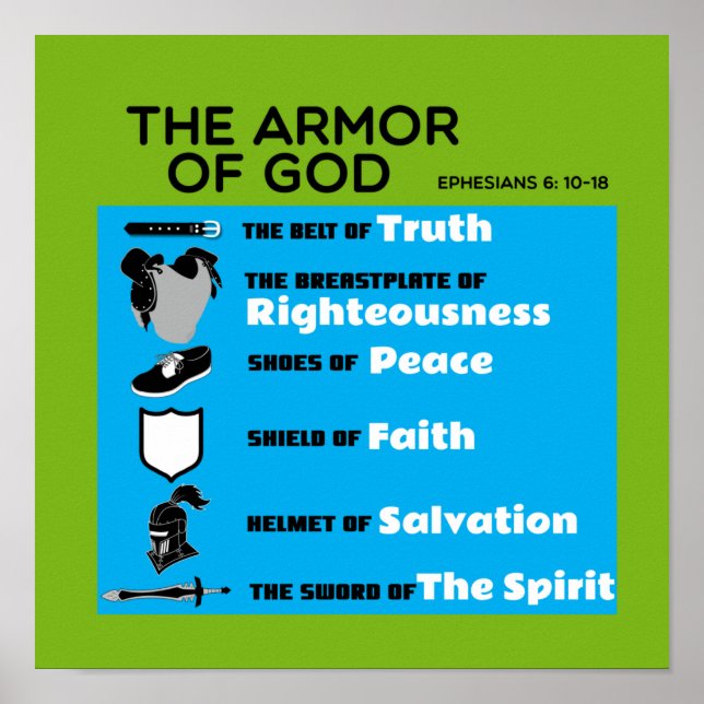 Poster L'Armure de Dieu (Devant)