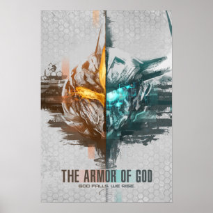 Poster "L'Armure de Dieu" Milos Ravana et Besoe Nandi Po