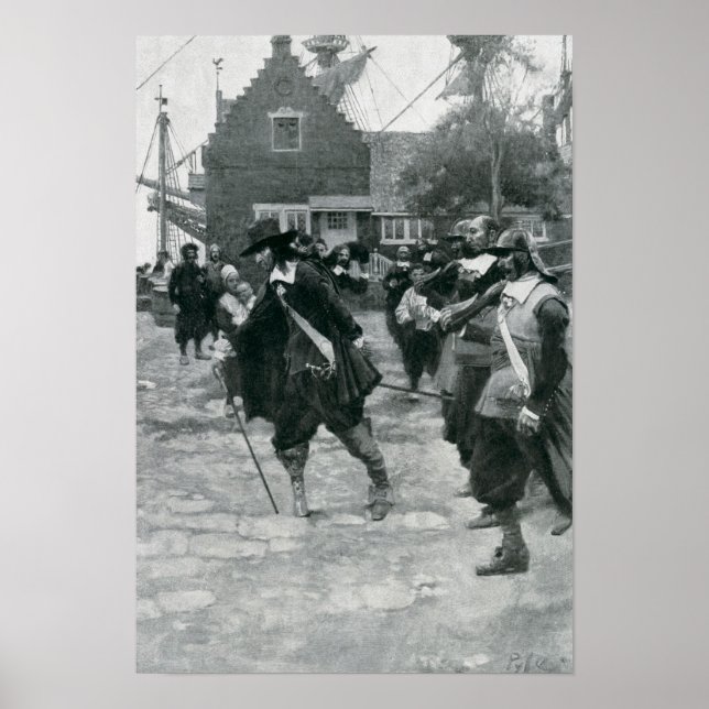 Poster L'arrivée de Stuyvesant à New Amsterdam (Devant)