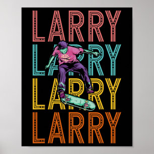 Poster Larry Custom Skateboard Hob 