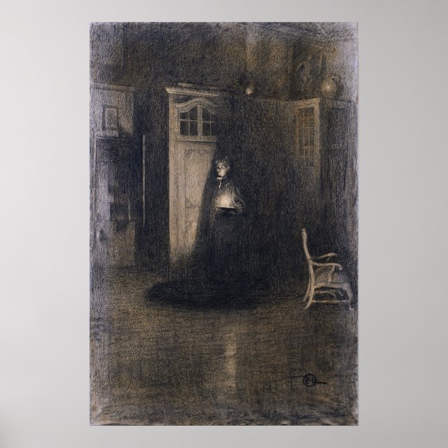 Poster Larsson - Bonne nuit Thielska (Devant)