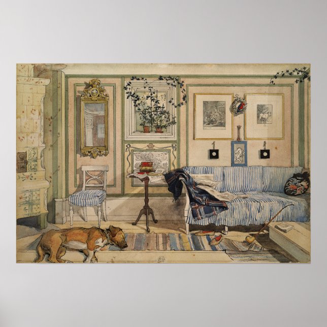 Poster Larsson - Cosy Corner (D'Une Maison) (Devant)
