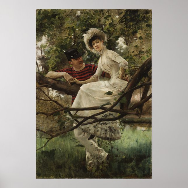Poster Larsson - Idyll (Devant)