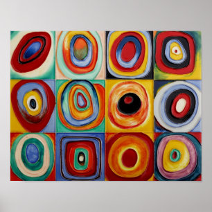 Poster L'art Abstrait de Kandinsky