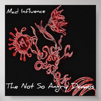 Poster L'Art De Couverture Des Démos Pas Si En Colère