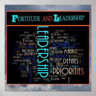 Poster L'art de la force et du leadership