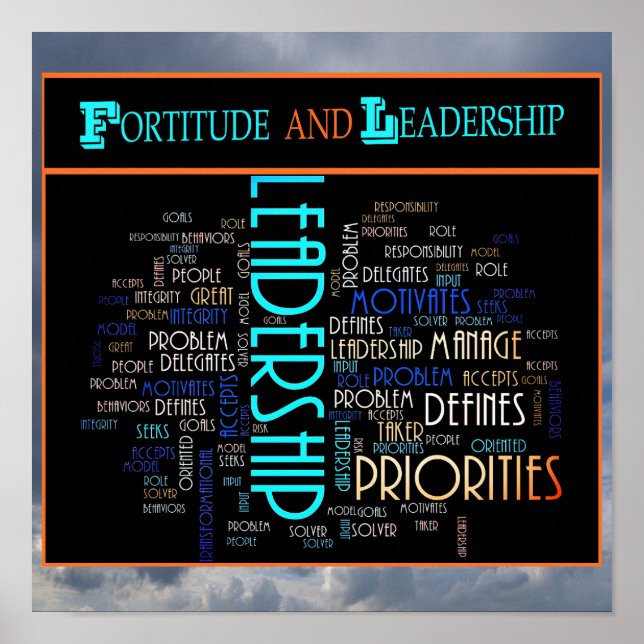 Poster L'art de la force et du leadership (Devant)