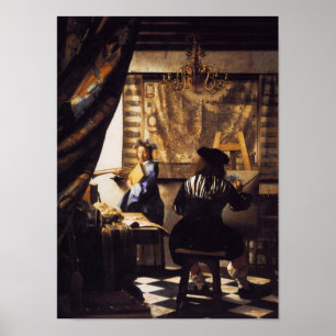 Poster L'art de la peinture