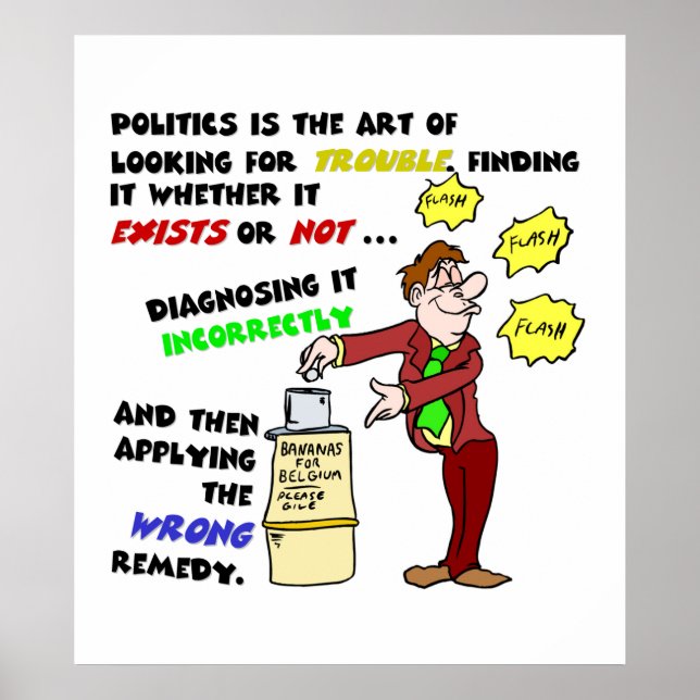 Poster L'art de la politique (1) (Devant)