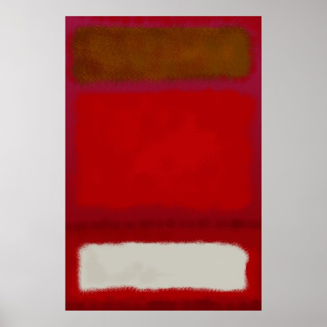 Poster L'art de Mark Rothko dans le style numérique 16 (Devant)
