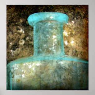 Poster L'art des bouteilles à nouveau