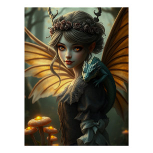 Poster L'art des fées de dragon