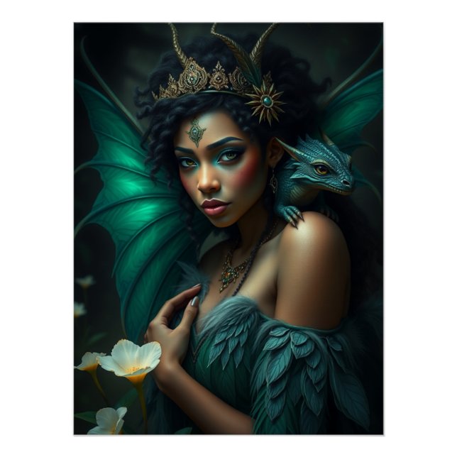 Poster L'art des fées de dragon (Devant)