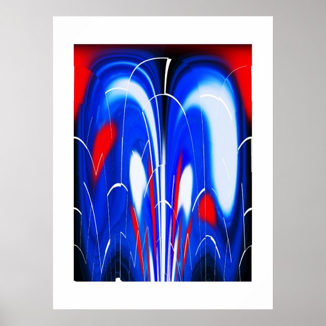 Poster L'art des flammes cosmiques (Devant)