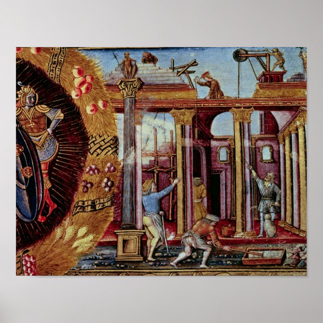 Poster L'art du bâtiment (Devant)