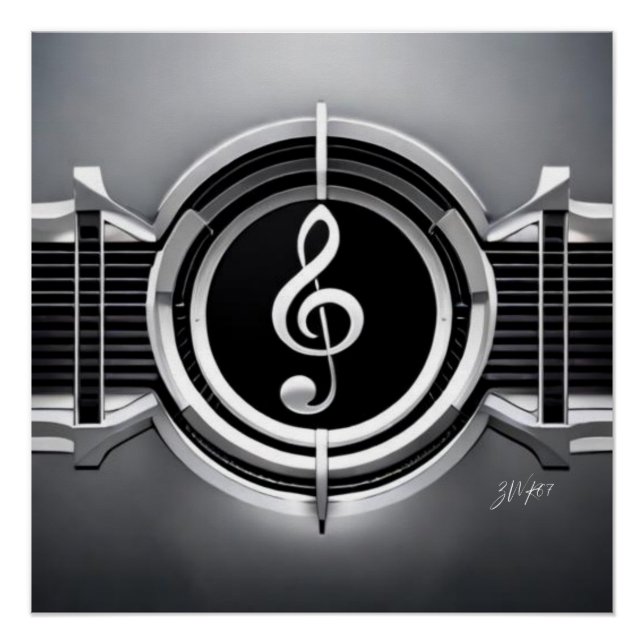 Poster L'art du Treble (Devant)