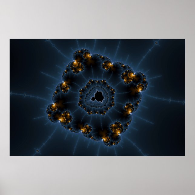 Poster L'art fractal du Prowler nocturne (Devant)