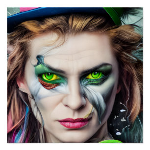 Poster L'art généré par Mad Hatter AI