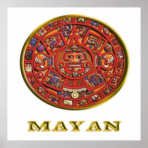 Poster L'art indien maya