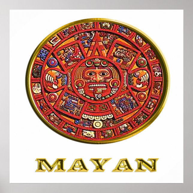 Poster L'art indien maya (Devant)