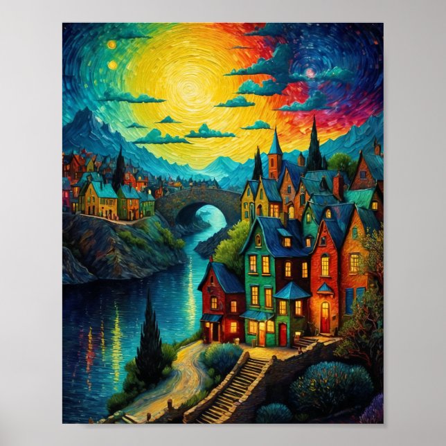 Poster L'Art Magique Village (Devant)