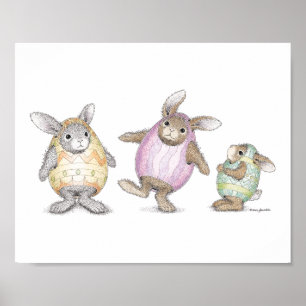 Poster L'art mural HappyHoppers®