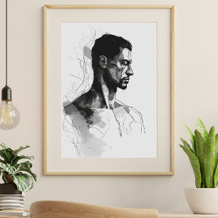 Poster L'art noir et blanc