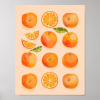 L'art orange des agrumes