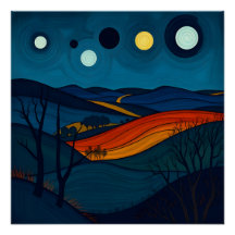 L'art paysager Abstrait