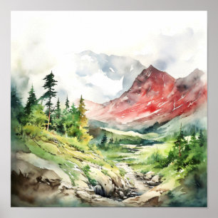 Poster L'art paysager du Colorado