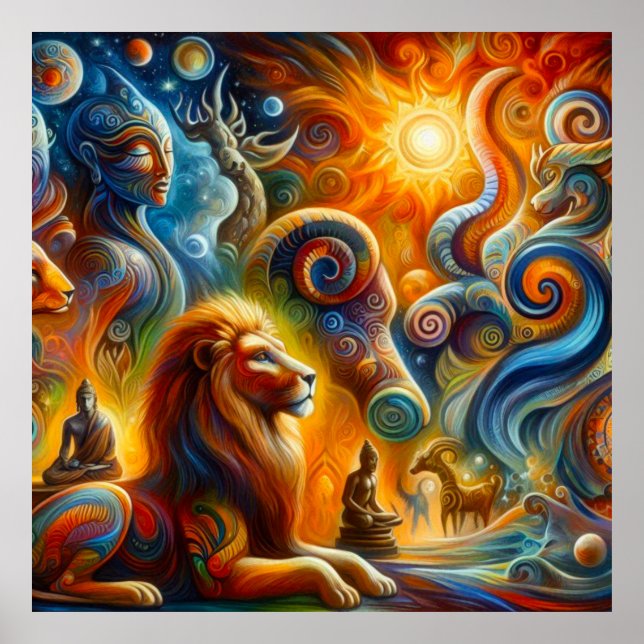 Poster L'art spirituel (Devant)