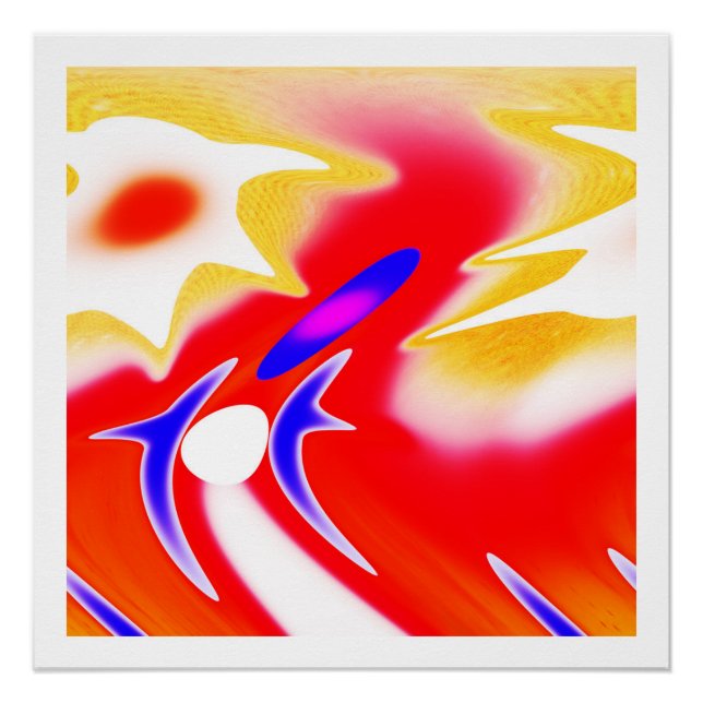 Poster L'art sportif alien d'été (Devant)