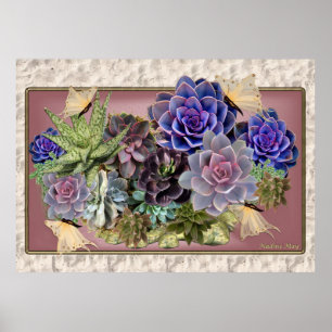 Poster L'Art Succulent