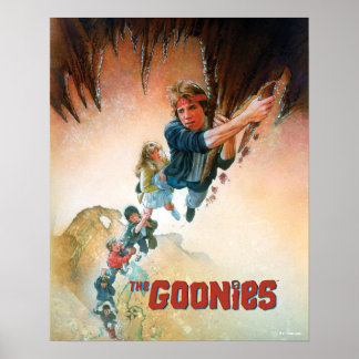 Poster L'Art Théâtral De La Grotte Des Goonies