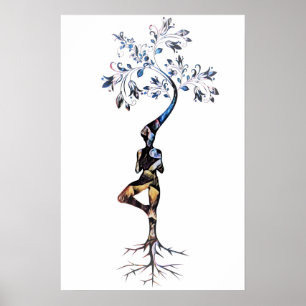 Poster L'Art Zen S'Agrandit Comme Un Arbre