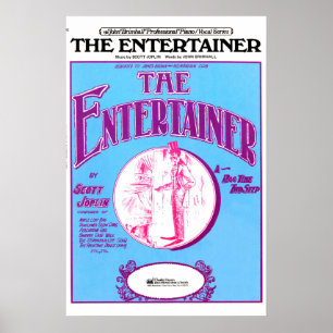 Poster L'artiste par Scott Joplin